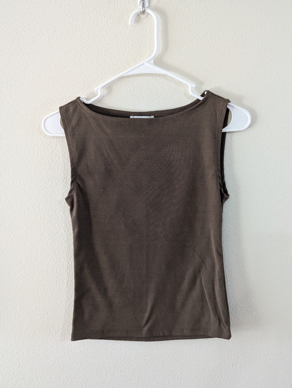 Olive Boat Neck Top